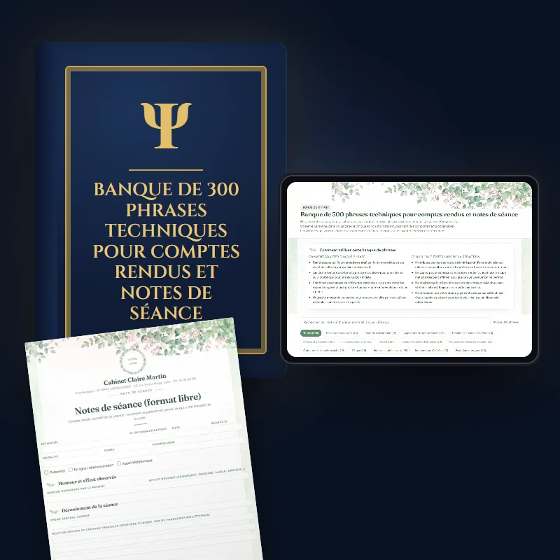 Banque de phrases techniques pour comptes rendus